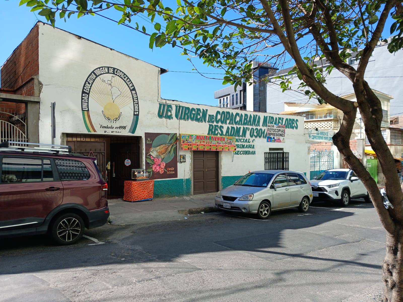 Frente del inmueble sobre la calle Lucas Jaimes